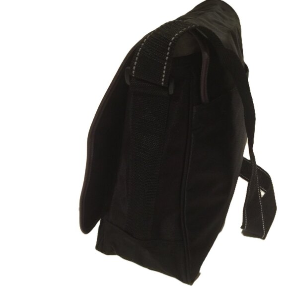 ESPRIT VINTAGE Messenger Crossbody Bag - Black NEW with Tags - Picture 3 of 16